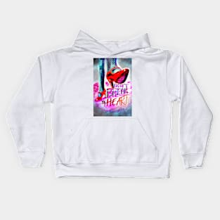 Don't break my heart Kids Hoodie